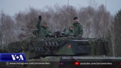 Poloni, ushtarët ukrainas mësojnë si të përdorin tankun Leopard 2 
