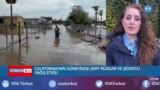 California'nın Güneyinde Şiddetli Yağış Etkili