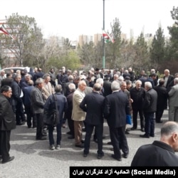 اعتراضات بازنشستگان مخابرات، تبریز، یک‌شنبه ۲۰ فروردین ۱۴۰۲