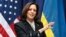 U.S. Vice President Kamala Harris speaks during a joint press conference with Ukrainian President Volodymyr Zelenskyy, not pictured, at the Munich Security Conference in Munich, Germany, Feb. 17, 2024. Harris will represent the U.S. at the upcoming Ukraine peace summit.