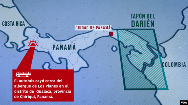 El accidente ocurrido en la madrugada del miércoles 15 de febrero de 2023 en Panamá dejó decenas de migrantes muertos y heridos.