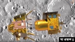 মহাশূন্যে দু’ভাগ হল ভারতের চন্দ্রযান-৩, চাঁদে অবতরণের জন্য ল্যান্ডার বিক্রমের গতি কমানোর প্রক্রিয়া শুরু