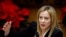 FILE - Italy's Prime Minister Giorgia Meloni holds her end-of-year news conference in Rome, Dec. 29, 2022. 