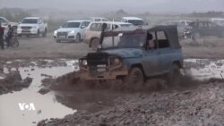 نمایشی ئۆتۆمبێلەکان لەسەر ڕووباری سیروان