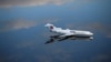 An aerial view shows an aircraft on the tarmac of the flooded Salgado Filho International Airport in the city of Porto Alegre, Rio Grande do Sul state, Brazil, May 20, 2024. 