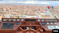 Vista desde el Crucero de los Andes.