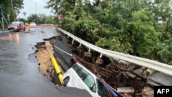 139年來最強暴雨襲擊香港深圳嚴重內澇水庫洩洪