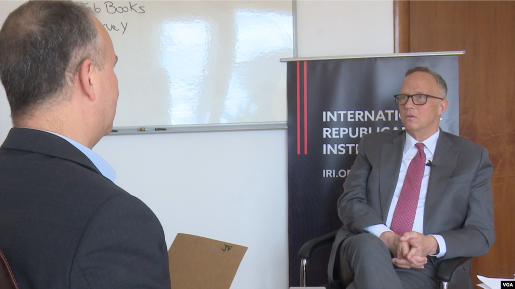 John Fluharty, Resident Program Director in Albania of IRI, International Republican Institute 