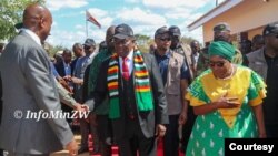 UMongameli Emmerson Mnangagwa esungula uhlelo lweNational Youth Service eMurehwa