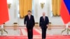 Си Цзиньпин и Владимир Путин в Кремле