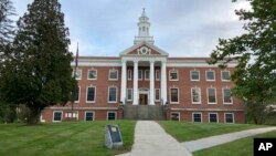 A building at Vermont State University's Castleton Campus in Castleton, Vt., is shown Oct. 10, 2023.