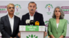 Yesil Sol Party election results press conference