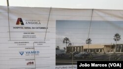 Anúncio da construção do Hospital Geral da Catumbela, Benguela, Angola