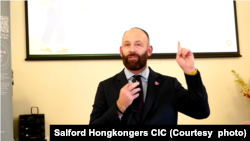 工黨現任市長保羅·丹尼特 (Paul Dennett)。 (圖片來源：Salford Hongkongers CIC 臉書網頁)