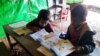 ကရင်နီဒေသ စစ်ဘေးရှောင်ကလေးငယ်များကိုတွေ့ရစဉ် (ဇွန် ၂၀၂၄)