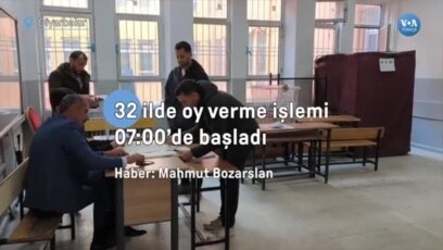 Doğu illerinde oy verme işlemi başladı