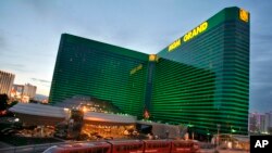 แฟ้มภาพ - โรงแรม MGM Grand ในลาสเวกัส