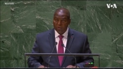  Central African Republic President Faustin-Archange Touadéra Addresses 78th UNGA