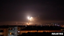 حملات اسرائیل به انبار تسلیحات ایران در سوریه. (آرشیو)