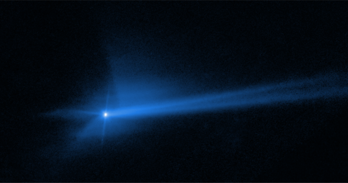 Science in a Minute: Hubble Produces Time Lapse Movie of DART Impact ...