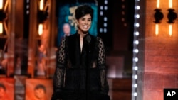 FILE - Sarah Silverman is pictured at the Tony Awards, June 12, 2022, in New York. Silverman sued ChatGPT-maker OpenAI for copyright infringement, joining other writers who say they unwittingly built the foundation for Silicon Valley's red-hot AI boom.