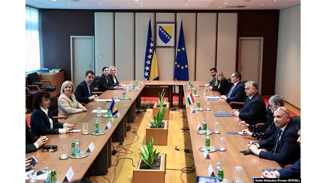 Razgovori delegacije BiH i Mađarske, Sarajevo, 4. april 2024.