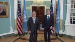 ԱՄՆ պետքարտուղար Էնթոնի Բլինքենը Վաշինգտոնում հյուրընկալել է ՄԱԿ-ի գլխավոր քարտուղար Անտոնիո Գուտերեշին՝ քննարկելու իրավիճակը Սուդանում։