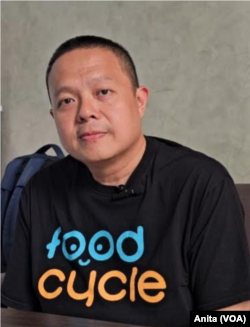 Co-founder FoodCycle Indonesia, Herman Andryanto. (Foto: VOA)