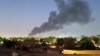 Smoke billows in Khartoum amid ongoing fighting between the forces of two rival generals in Sudan on May 6, 2023.