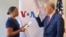 VOA Director Michael Abramowitz at his swearing-in ceremony on June 24.