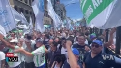 Manifestasyon an Ajantin kont Pwogram Ekonomik Mare Senti Gouvènman an