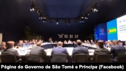 Mesa redonda dos parceiros de São Tomé e Príncipe, Marraquexe, Marrocos, 13 outubro 2023