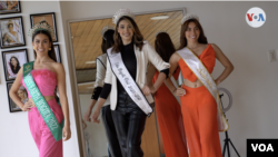 Representantes de Bogotá a los reinados de Miss Earth, la Panela y el Bambuco. FOTO: Federico Buelvas, VOA. 