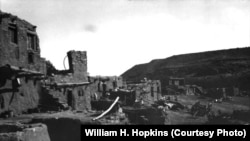 Buildings in Tuba City, ca. 1917.. Courtesy of USU Special Collections, Merrill-Cazier Library. 