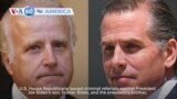 VOA60 America - US House Republicans issue criminal referrals against Biden's son, brother