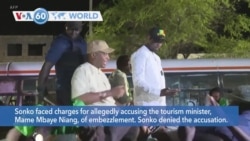 VOA60 World - Senegal: Opposition leader Sonko Thursday gets suspended sentence 