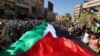Les pays arabes dans la rue en soutien aux Palestiniens