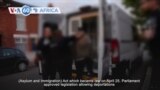 VOA60 Africa - UK detains first group of migrants to be sent to Rwanda