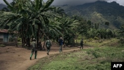 Tentara Kongo melakukan patroli di wilayah yang rawan serangan militan (foto: dok). 