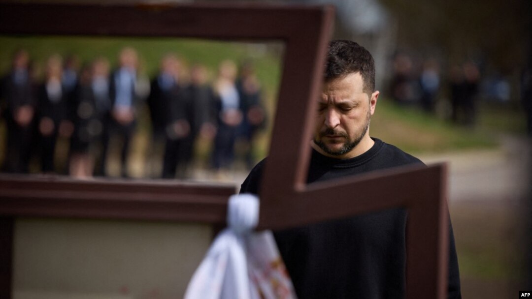 Prezida wa Ukraine, Volodymyr Zelensky.