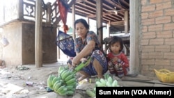 Yea Savun, 58, a villager in Kandal province's Kean Svay district, faces relocation due to the proposed canal.
