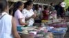 Mujeres de la etnia indígena Puinave, de Guainía, Colombia, donde la mayoría de la población es indígena. [Foto: Federico Buelvas, VOA]