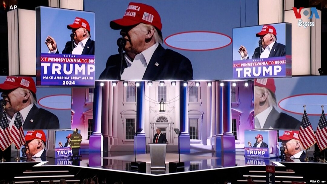 Donald Trump, kandidat presiden AS dari Partai Republik, mengungkapkan pada Jumat (19/7) bahwa ia telah berbicara via telepon dengan pemimpin Ukraina Volodymyr Zelenskyy. (Foto: AP)
