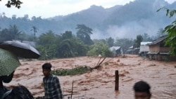 ရေကြီးမြေပြိုမှုတွေကြောင့် ထိုင်းနိုင်ငံ ဒုက္ခသည်စခန်းမှာ ထိခိုက်ပျက်စီး
