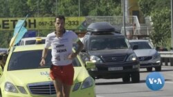 Dutch Athlete Runs 2,500 Kilometers to Support Ukraine’s War Effort 