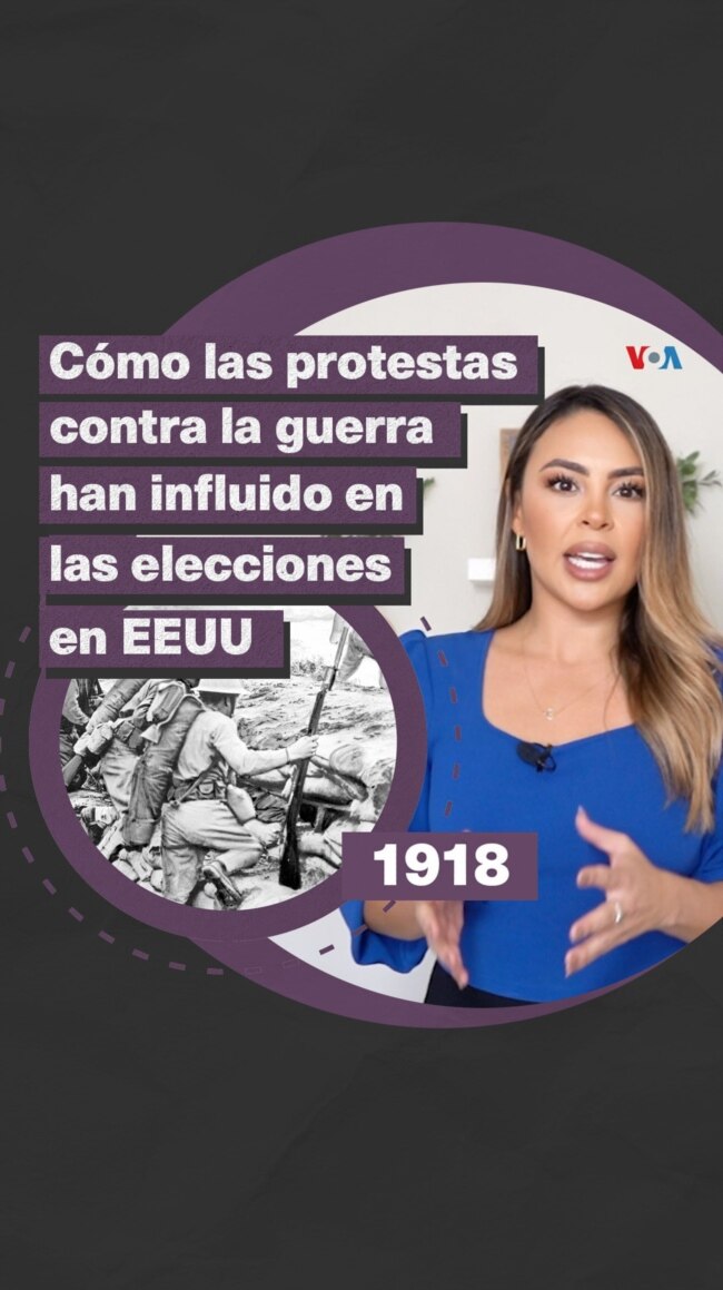 Cómo influyen las protestas contra la guerra en las elecciones de EEUU