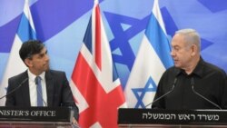 Thủ tướng Anh Sunak tiếp nối Tổng thống Biden đến Israel thể hiện sự ủng hộ | VOA