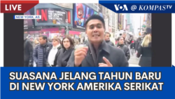 Laporan Langsung VOA untuk Kompas TV: Menjelang Tahun Baru di New York