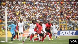 Ghana Black Stars in action