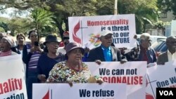 United Methodist Church anti-gay protest